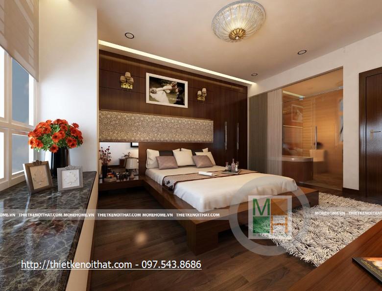 Thiết kế nội thất chung cư S&agrave;i G&ograve;n New - Anh Minh Anh